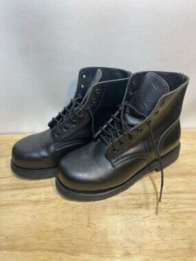 Canadian Armed Forces Leather Marching Boot Size 240/98 US Size 6.5